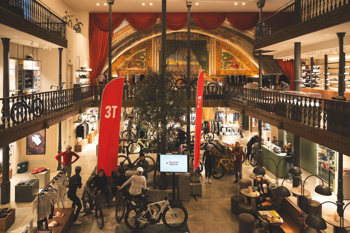 From Riding the Highline to Racing the Highline – 3T Bike