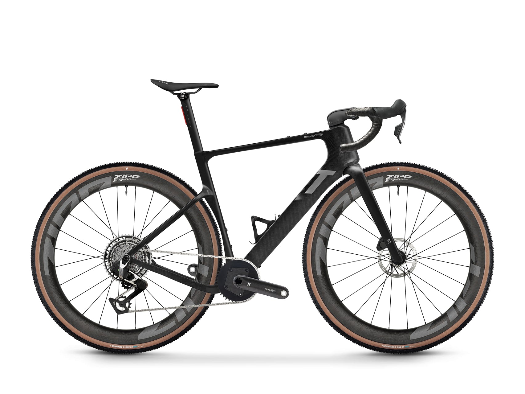 RACEMAX 2 ITALIA ~ RED XPLR AXS TORNO 1X13 ZIPP 303 XPLR SW – 3T Bike