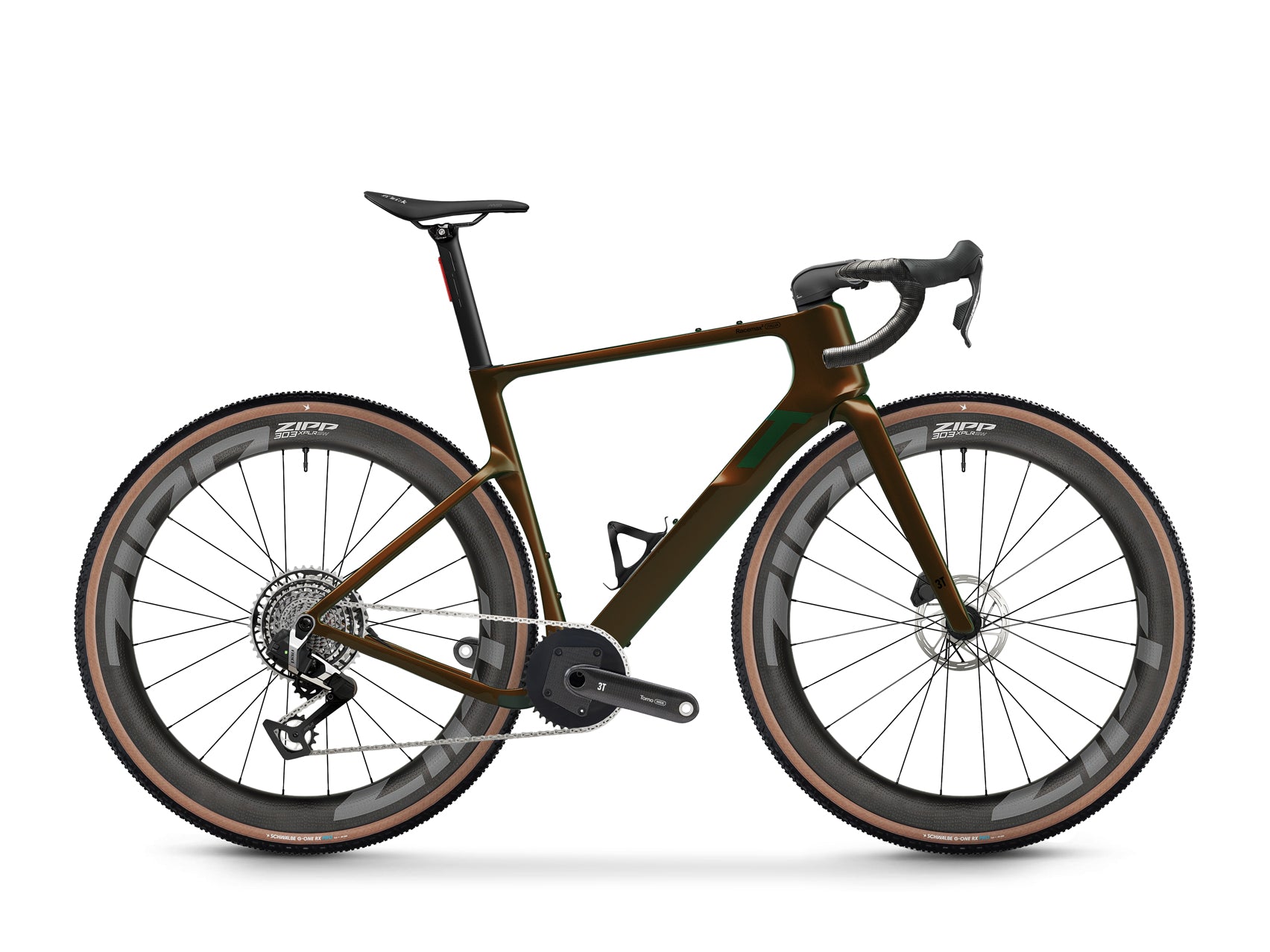 RACEMAX 2 ITALIA ~ RED XPLR AXS TORNO 1X13 ZIPP 303 XPLR SW – 3T Bike