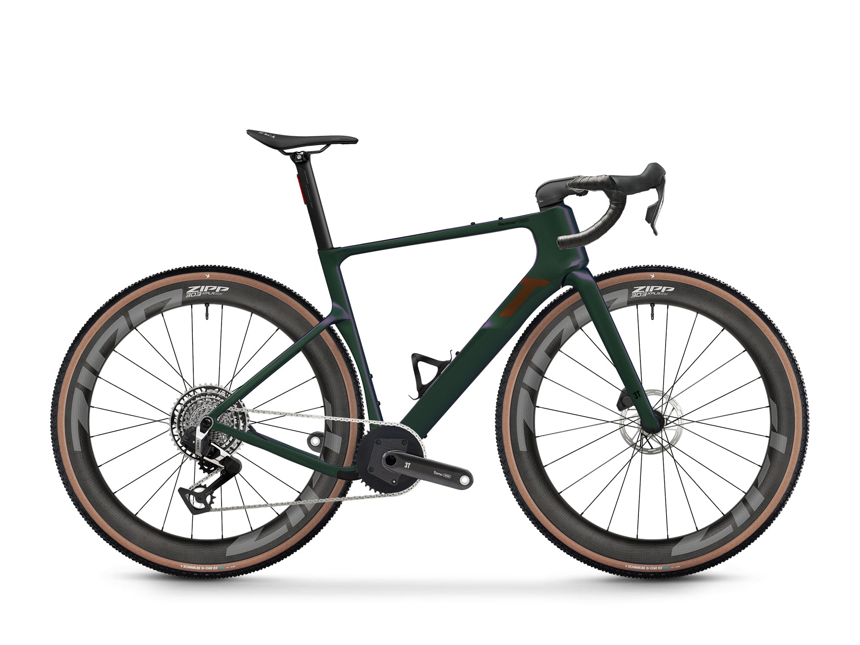 RACEMAX 2 ITALIA ~ RED XPLR AXS TORNO 1X13 ZIPP 303 XPLR SW – 3T Bike
