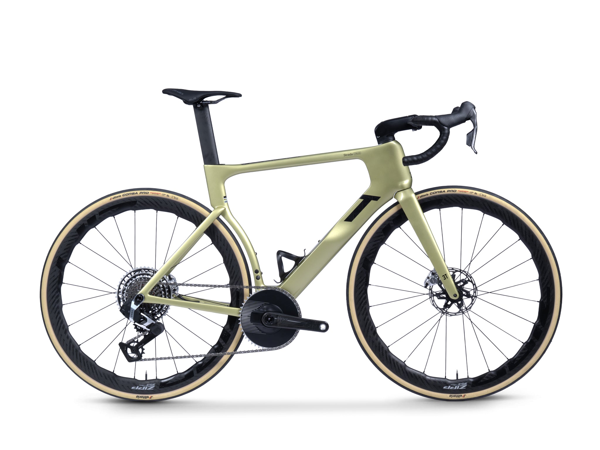 STRADA ITALIA ~ RED XPLR AXS 1X13 PM ZIPP 353 NSW – 3T Bike